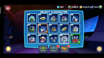 Angry birds Transformers Gameplay walkthrough part 3 Upgrading prowl