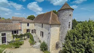 Pretty 13th C fully renovated chateau for sale