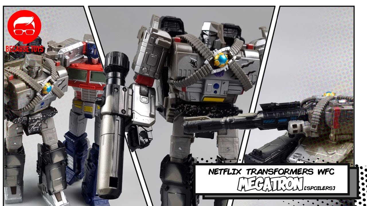 Netflix Transformers War For Cybertron Megatron Spoilers Pack