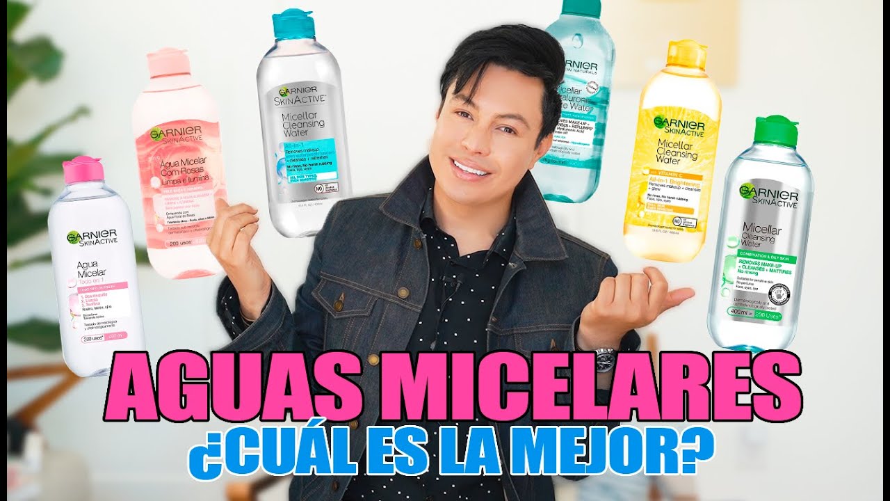 GARNIER Pure Active AGUA MICELAR 💦 Para pieles GRASAS 