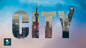 ZOOM Through Text INTRO and TRANSITION in Filmora 9 [Filmora Tutorial]