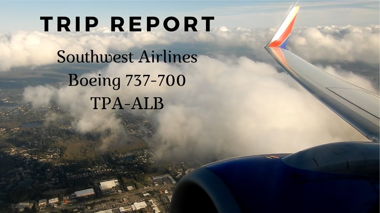 TRIP REPORT | Southwest Airlines - Boeing 737-700 - Tampa (TPA) to ...