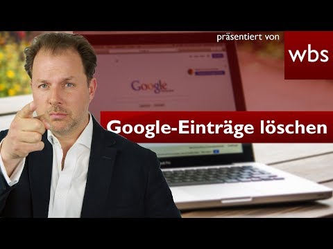 Google-Einträge löschen lassen – so geht es | Rechtsanwalt Christian Solmecke