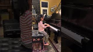 Chloe Tsoi, grade 1, plays Ecossaise by Beethoven