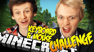 Minecraft - Keyboard & Mouse Challenge - Part 1 w/ FACECAM