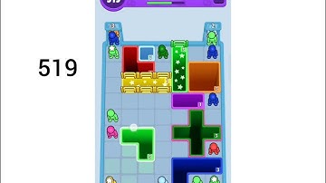 Drop away Level 519 Walkthrough