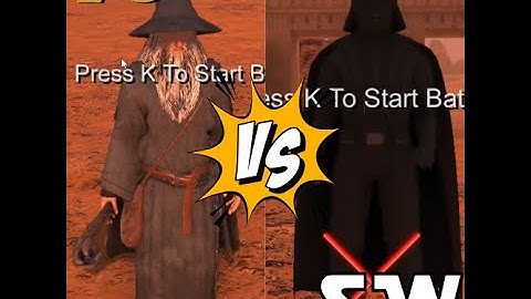 Lord of The Rings VS Star Wars - Ultimate Epic Battle Simulation 2