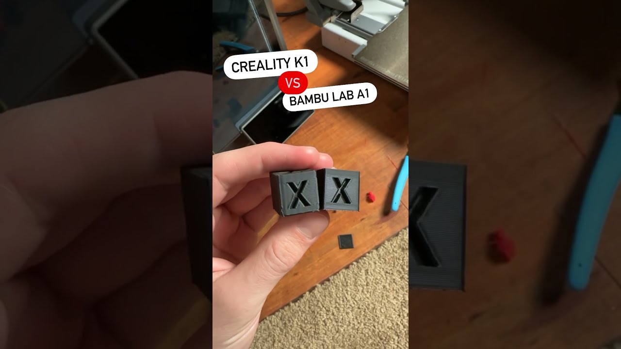  Bambulab Vs Creality Bambulaba1 Crealityk1 3dprinter