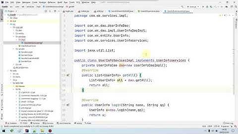java中级之jsp  impl 实现添加功能