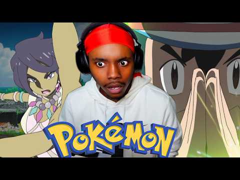 ASH vs OLIVIA!! *First Time Watching* Pokémon Sun And Moon Episode 35-36 Reaction