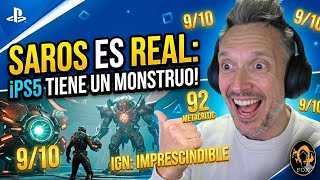 SAROS el NUEVO exclusivo de Ps5 ENAMORA a la PRENSA 😱🏆