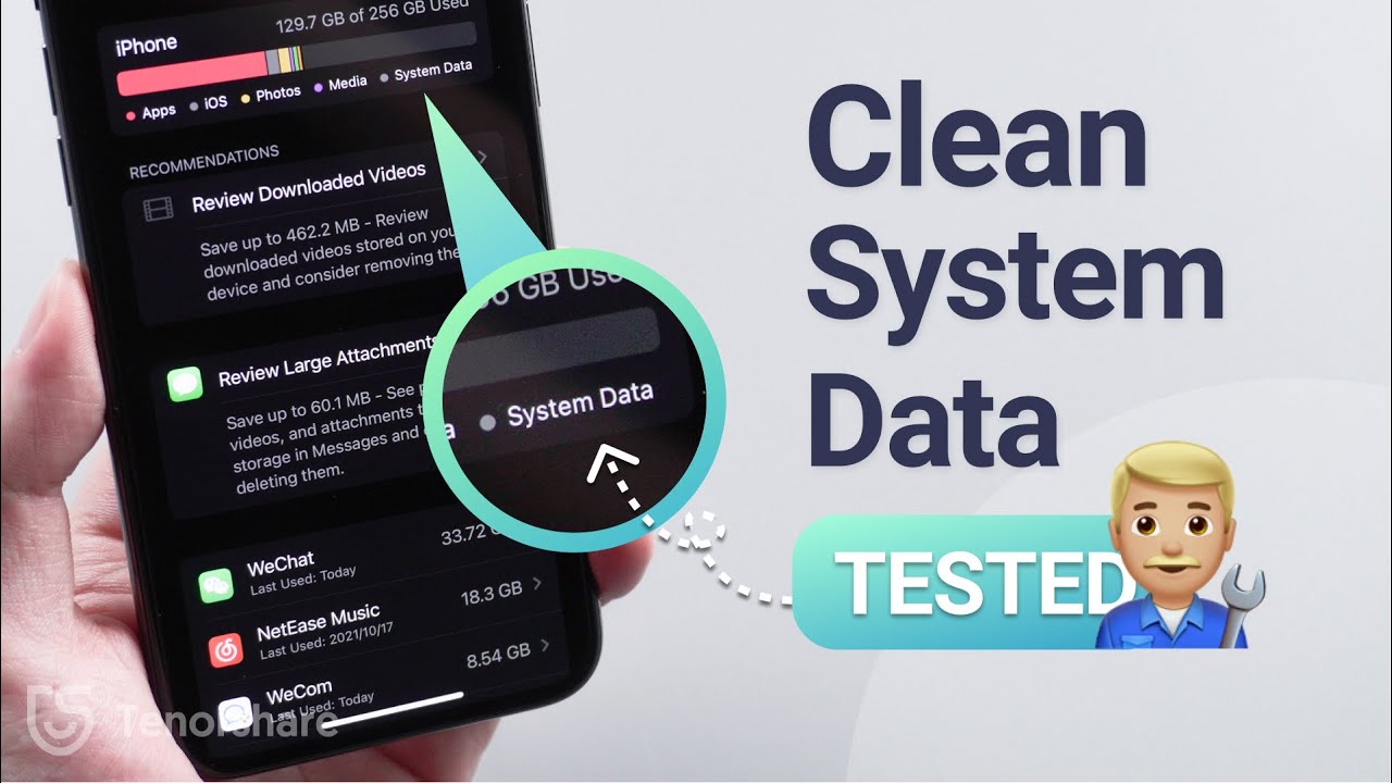 [Ios 15.4] How To Clean System Data On Iphone 2022 Step By Step