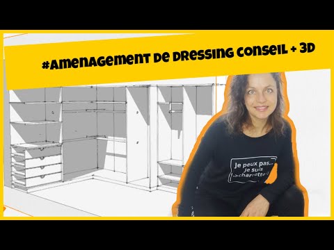 Vidéo: Dressing : Dimensions, Agencement