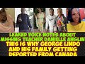 Leaked voice note about mssing teacher danielle anglinthis is why george  family getting deported