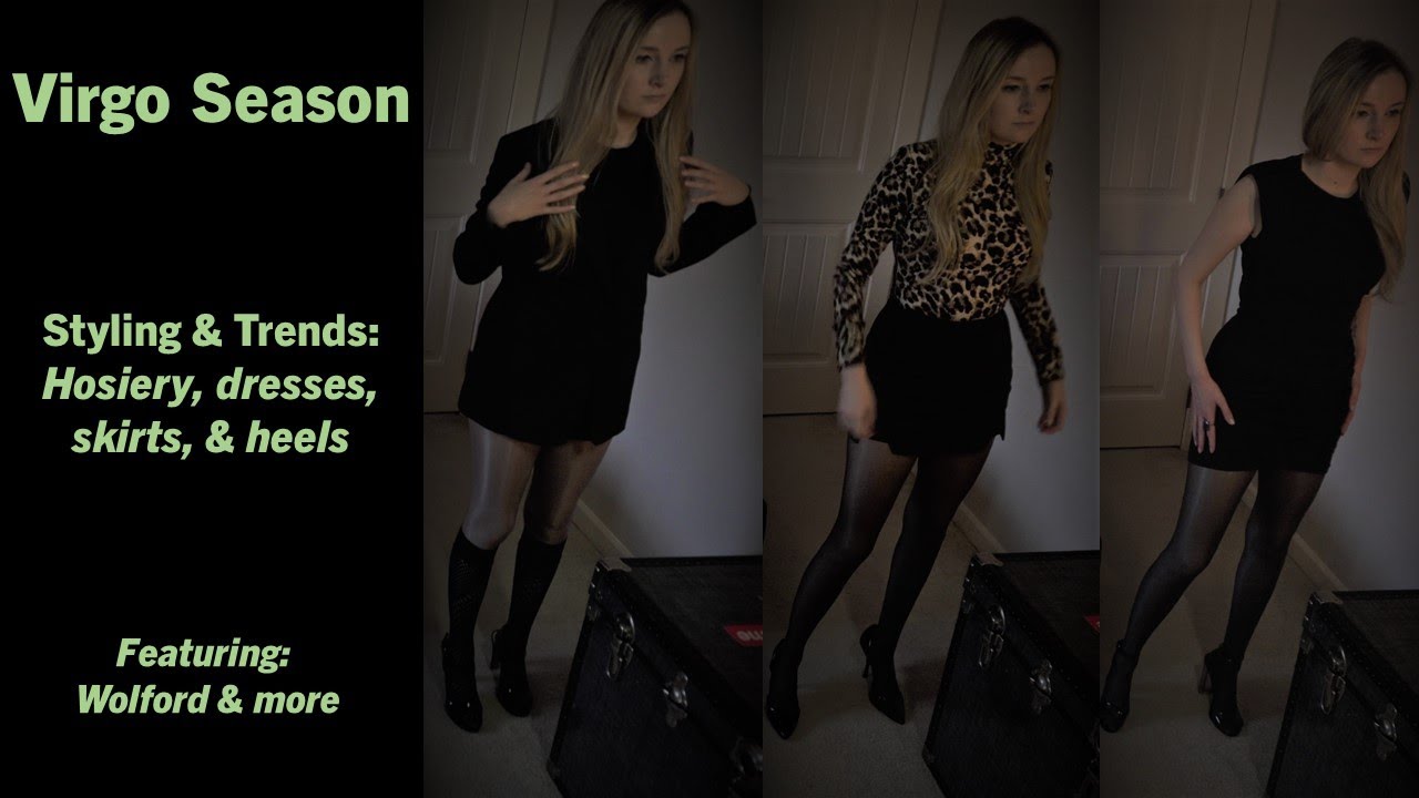 Virgo Season Style: Hosiery, dresses, skirts, & heels (featuring Wolford & more)