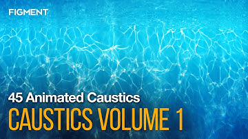 45 Realistic Animated Caustics Textures for 3D Artists | FIGMENT CAUSTICS 2024 | Product Trailer