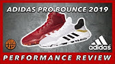 ADIDAS PRO BOUNCE MADNESS 2019 PERFORMANCE REVIEW - YouTube