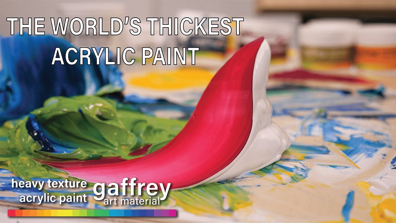 Impasto painting - How to make your own Impasto gel for thickening acrylic  paint 