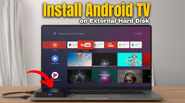 Install & Run Android TV 13 Directly From External Hard Drive | Android TV on Laptop
