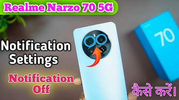 How To Hide Notification In Realme Narzo 70 5G,Realme Narzo 70 5G Mein Notification Kaise Hide Karen