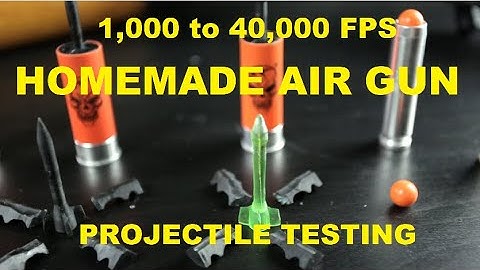 TESTING PROJECTILES 1,000 - 40,000 FPS - Slow Motion - Chronos 1.4