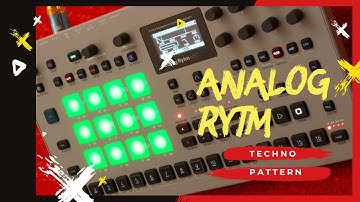 ELEKTRON ANALOG RYTM MK2 🎛️ Techno Jam Pattern #1