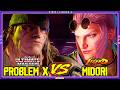 SF6 Problem X (Alex) VS Midori (Marisa)💥Messatsu!💥スト6💥Street fighter 6