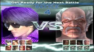 Tekken 4 | TEAM BATTLE | 1V8 | Violet [TAS]
