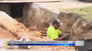 Florence resident welcomes drainage improvements after 40 years of flooding problems