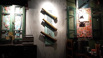 Cận cảnh hoàn thiện quán cà phê hoài cổ. Lh 0989898170