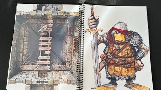 League of Dungeoneers Character book!!