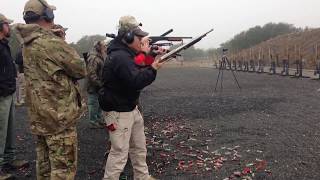 THUNDER RANCH - Combat Shotgun - Rolling Thunder with James Yeager as first shooter