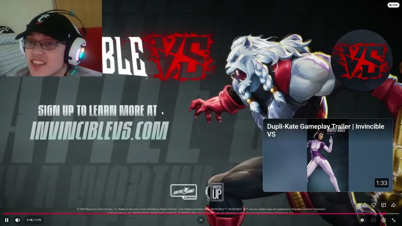 Invincible vs follow up