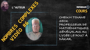 MATHSCLIC COURS : NOMBRES COMPLEXES VIDÉO #6 - TERMINALE