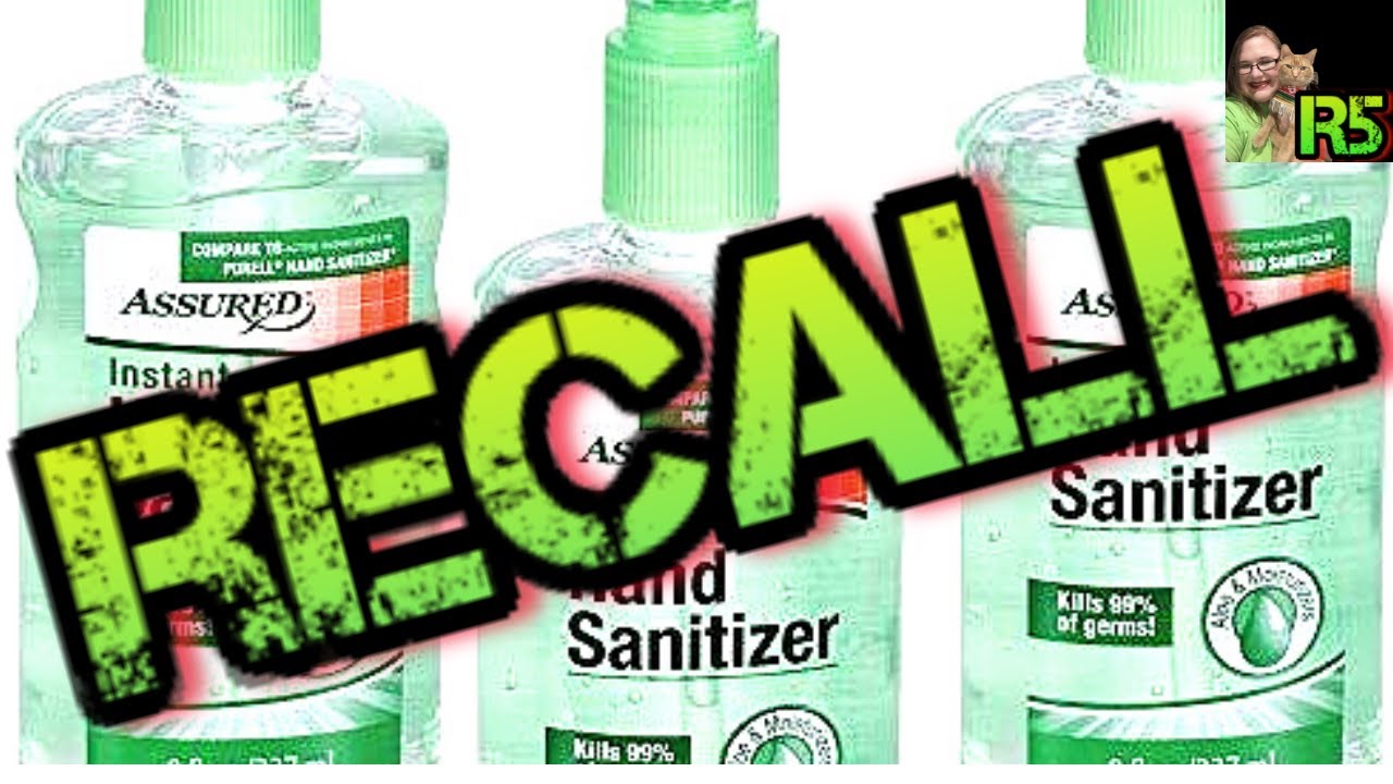 Recalled "dangerous " Hand Sanitizer, July 2020 YouTube