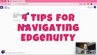 Edgenuity: 4 Tips