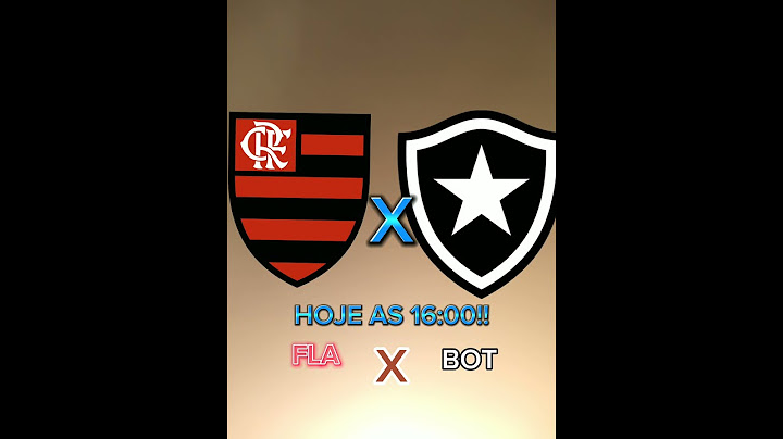 FLA X BOT HOJE AS 16:00 HORAS!! #flamengo #botafogo