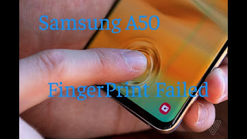 Samsung Galaxy A50 In-Display Fingerprint Sensor TEST ! ! ! ! Failed :(