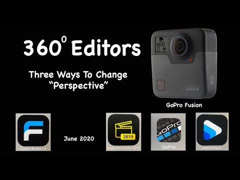 360 Perspective Editors - GoPro Fusion - 2020년 6월