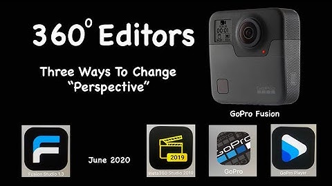 360 Perspective Editors - GoPro Fusion - June 2020