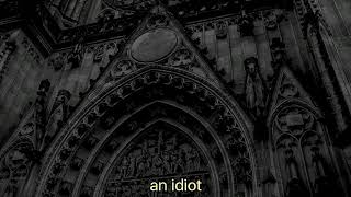 Take me to church but you're in an empty cathedral