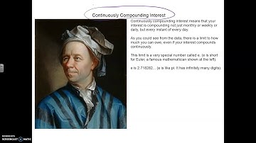 5.4 Continuous Compounding