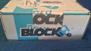 April 2014 Nerd Block Unboxing