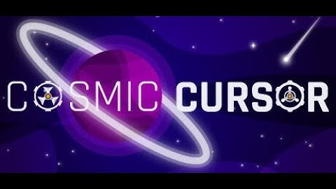 Cosmic Cursor demo gameplay
