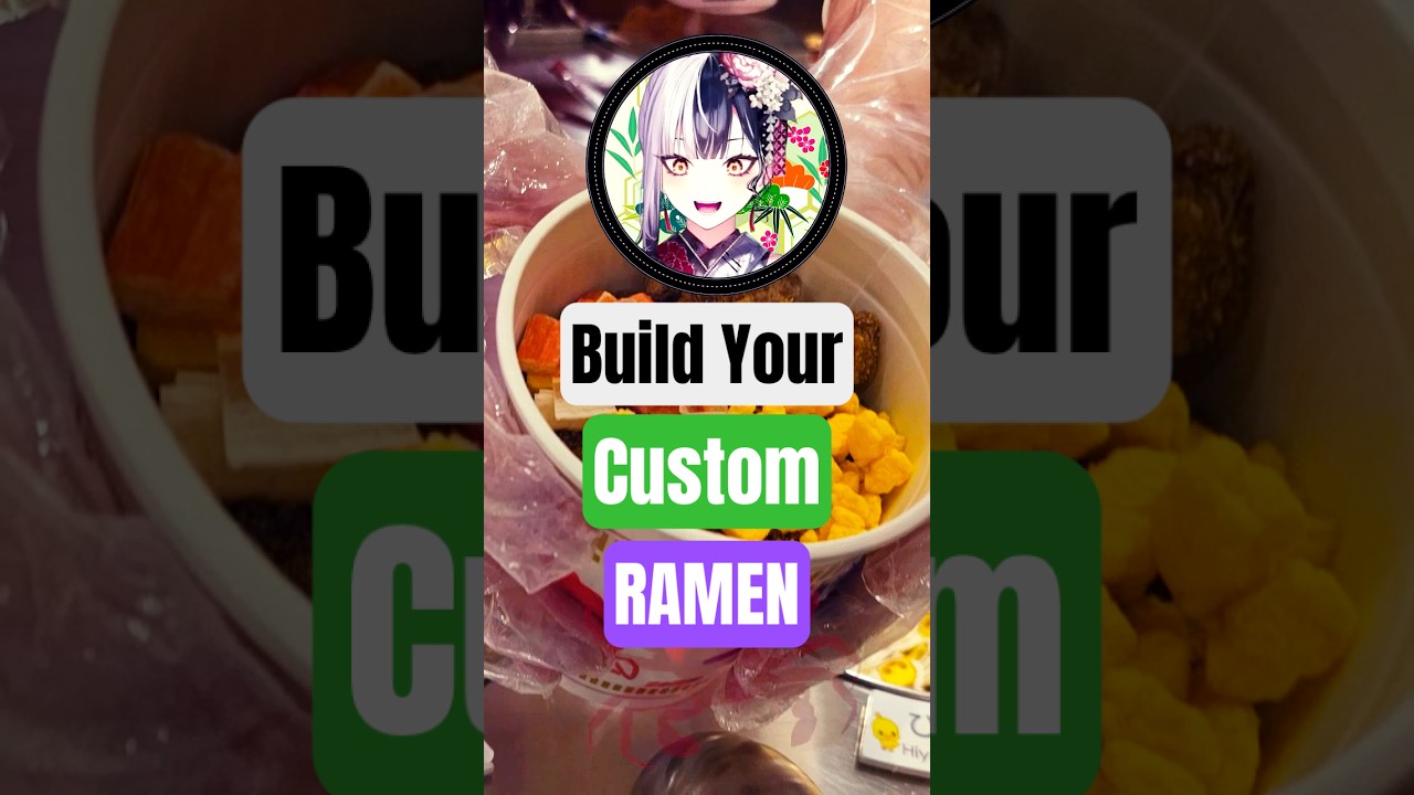 Novelite Flavored Ramen at the Cup Noodles Museum #shorts