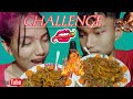 Chaw and chicken leg  challenge with my sister ll rajesh debbarma