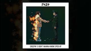 Download lagu Creepin' (I Don't Wanna Know) Sped Up - F4ST