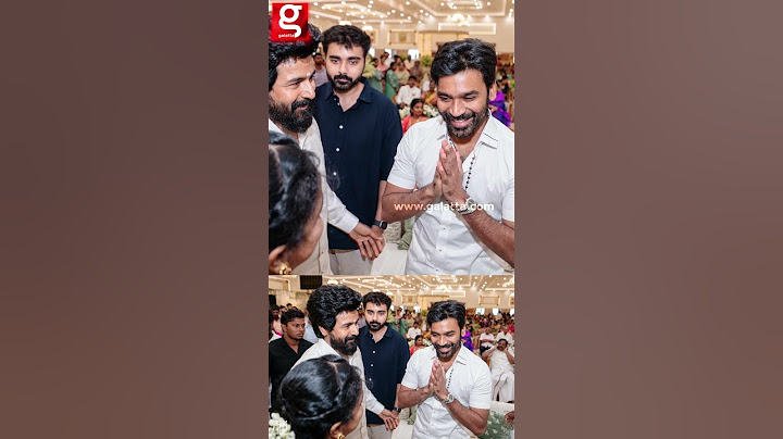 Dhanush🥰Aarthy Sivakarthikeyan எப்படி இருக்கீங்க💕#AkashBhaskaranWedding