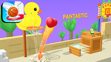 Bounce Dunk ​- All Levels Gameplay Android,ios (Part 44)