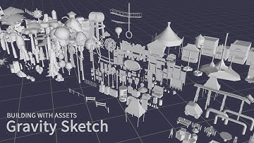 Gravity Sketch Asset Placing